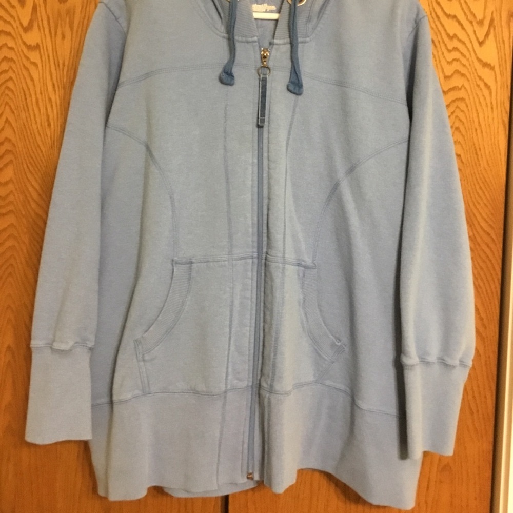 Zip front Hooded Sweatshirt